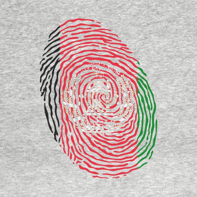 Afghanistan Fingerprint by KindlyHarlot